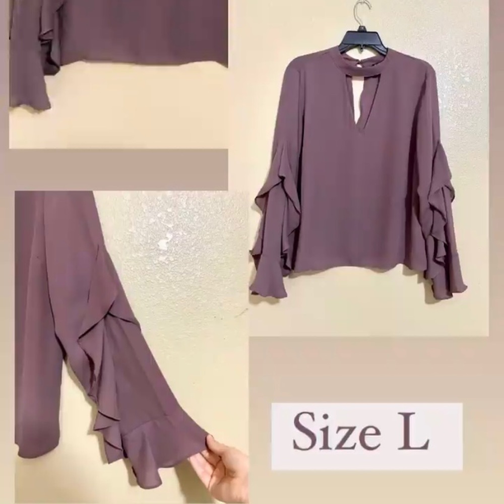 Purple blouse